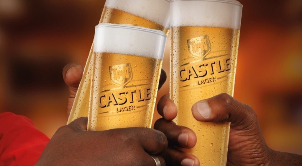 people enjoying castle lager